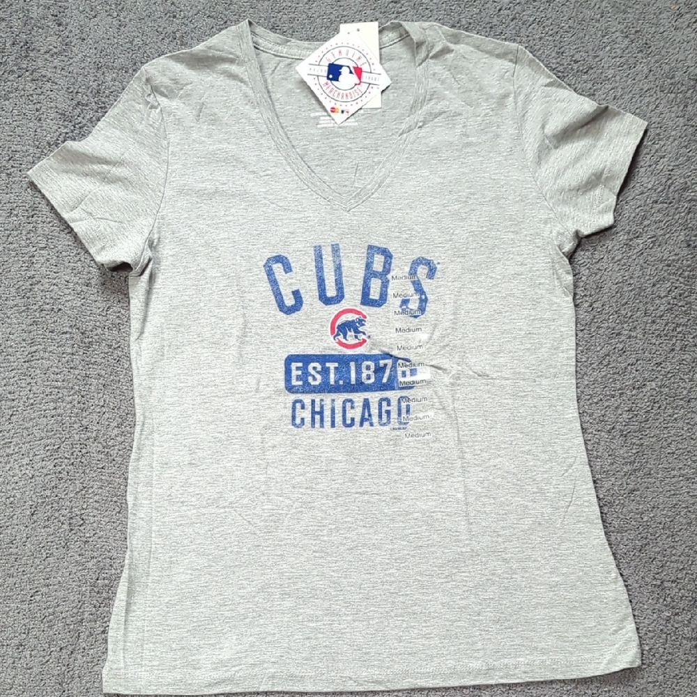 MLB Chicago Cubs V-Neck T-Shirt
